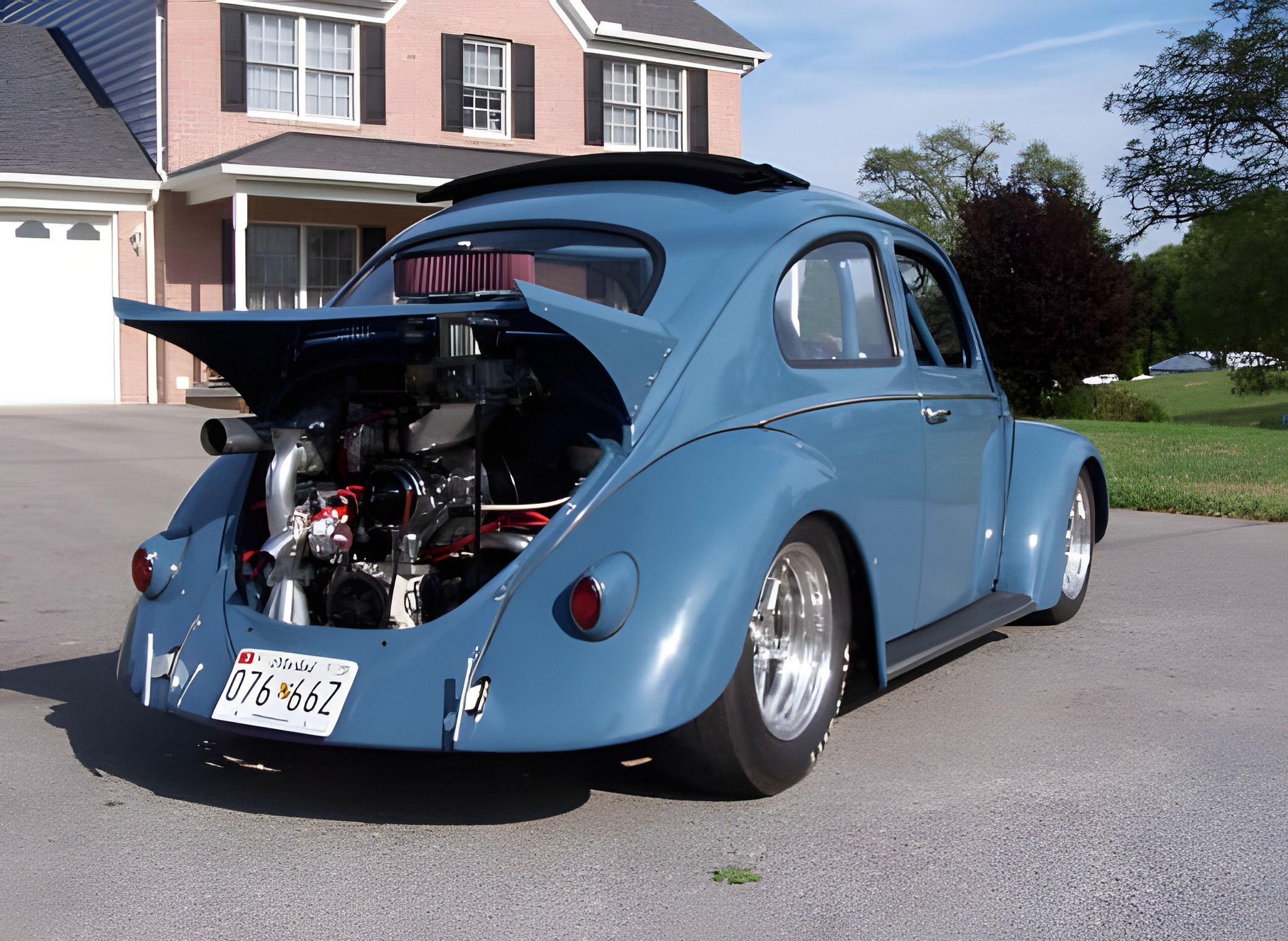Classic VW restoration at Cooker's shop